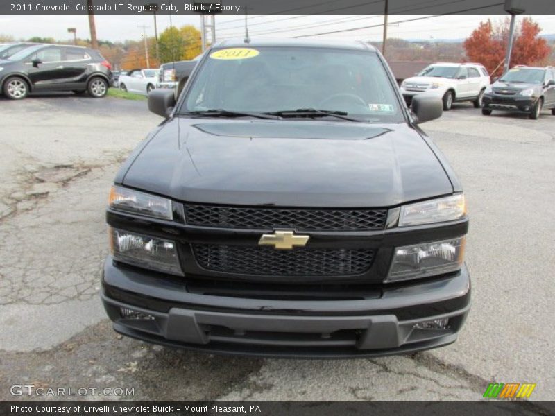 Black / Ebony 2011 Chevrolet Colorado LT Regular Cab