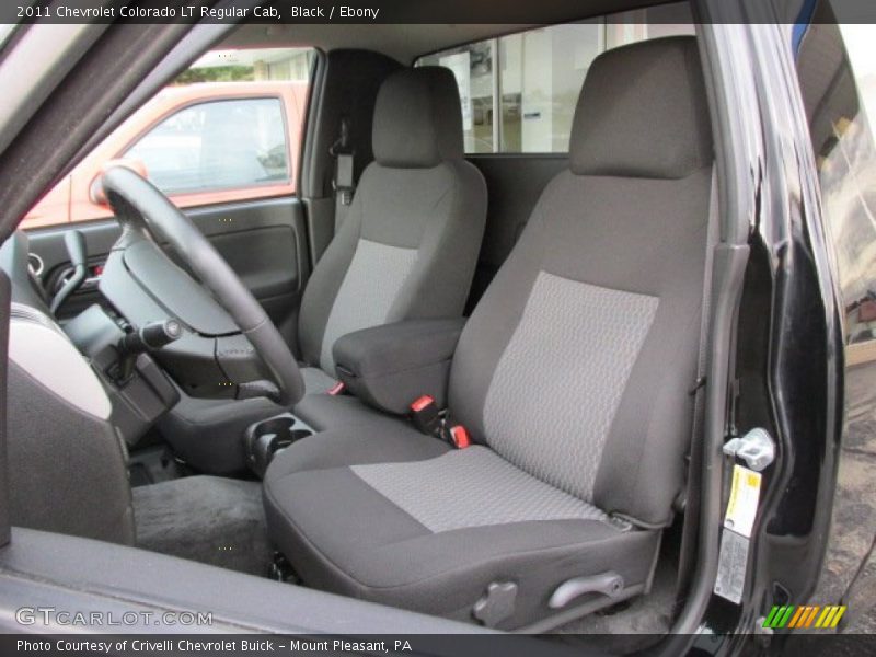 Front Seat of 2011 Colorado LT Regular Cab