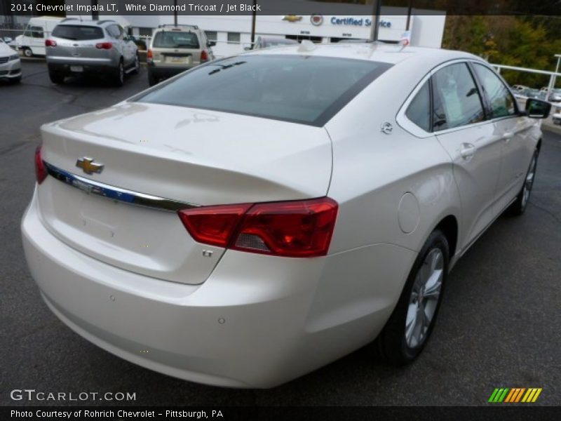 White Diamond Tricoat / Jet Black 2014 Chevrolet Impala LT