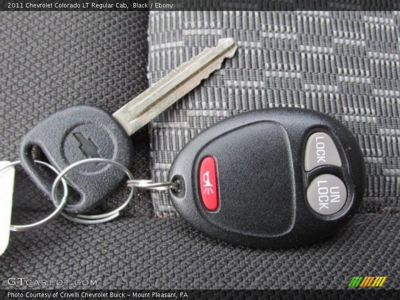 Keys of 2011 Colorado LT Regular Cab