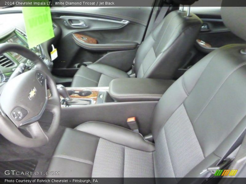 White Diamond Tricoat / Jet Black 2014 Chevrolet Impala LT