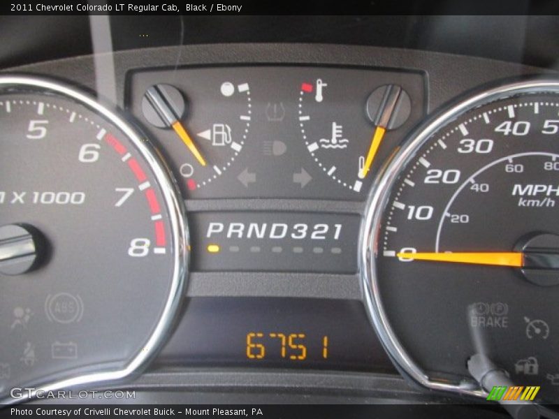 Black / Ebony 2011 Chevrolet Colorado LT Regular Cab