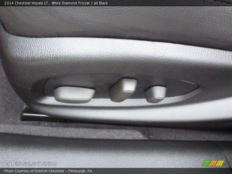 White Diamond Tricoat / Jet Black 2014 Chevrolet Impala LT
