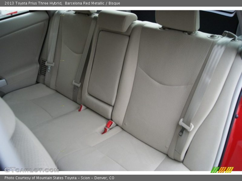 Barcelona Red Metallic / Bisque 2013 Toyota Prius Three Hybrid
