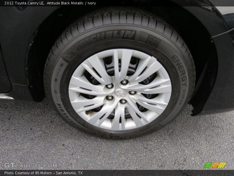 Attitude Black Metallic / Ivory 2012 Toyota Camry LE