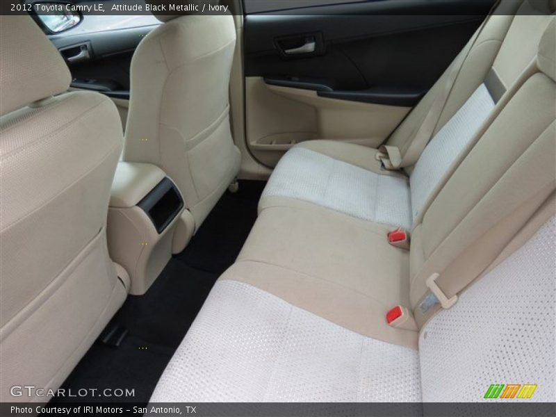 Attitude Black Metallic / Ivory 2012 Toyota Camry LE
