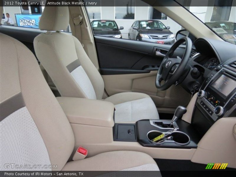 Attitude Black Metallic / Ivory 2012 Toyota Camry LE