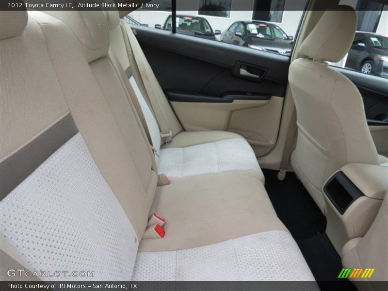 Attitude Black Metallic / Ivory 2012 Toyota Camry LE