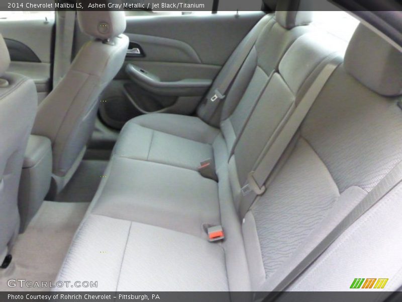Ashen Gray Metallic / Jet Black/Titanium 2014 Chevrolet Malibu LS