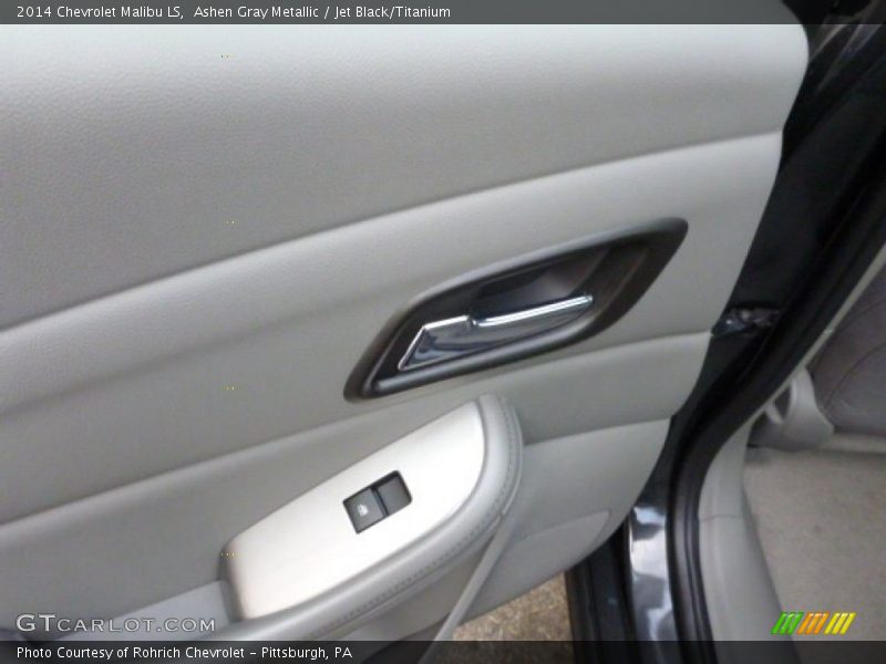 Ashen Gray Metallic / Jet Black/Titanium 2014 Chevrolet Malibu LS