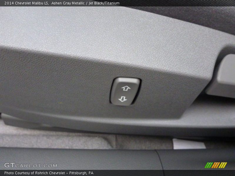Ashen Gray Metallic / Jet Black/Titanium 2014 Chevrolet Malibu LS