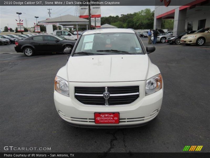 Stone White / Dark Slate Gray/Medium Graystone 2010 Dodge Caliber SXT