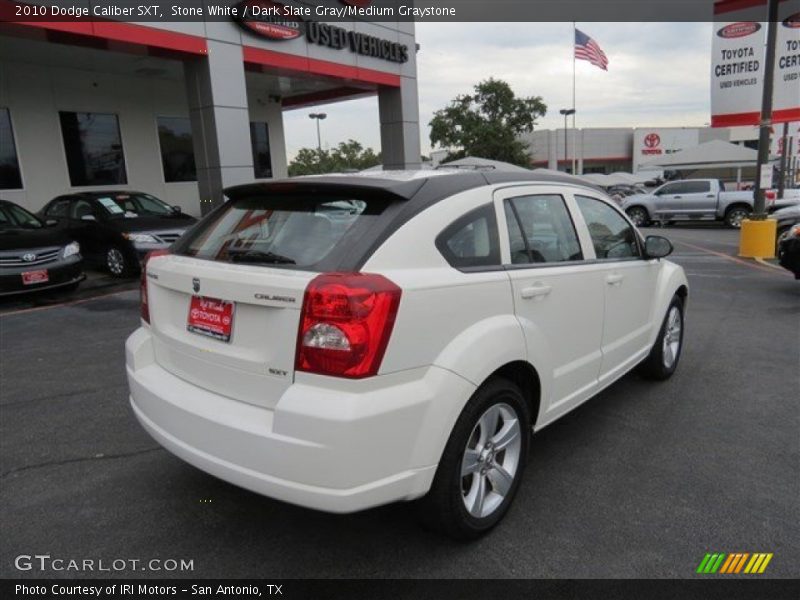 Stone White / Dark Slate Gray/Medium Graystone 2010 Dodge Caliber SXT