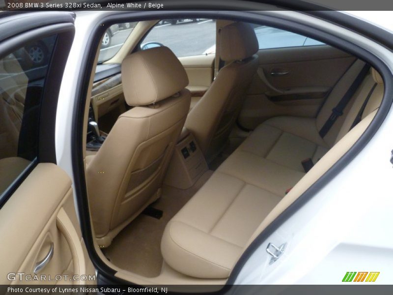 Alpine White / Beige 2008 BMW 3 Series 328xi Sedan