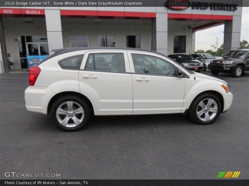 Stone White / Dark Slate Gray/Medium Graystone 2010 Dodge Caliber SXT