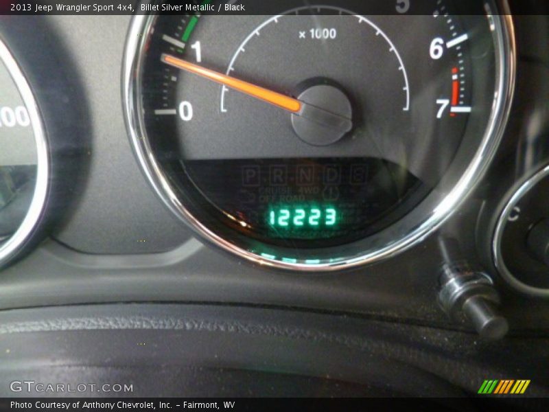 Billet Silver Metallic / Black 2013 Jeep Wrangler Sport 4x4
