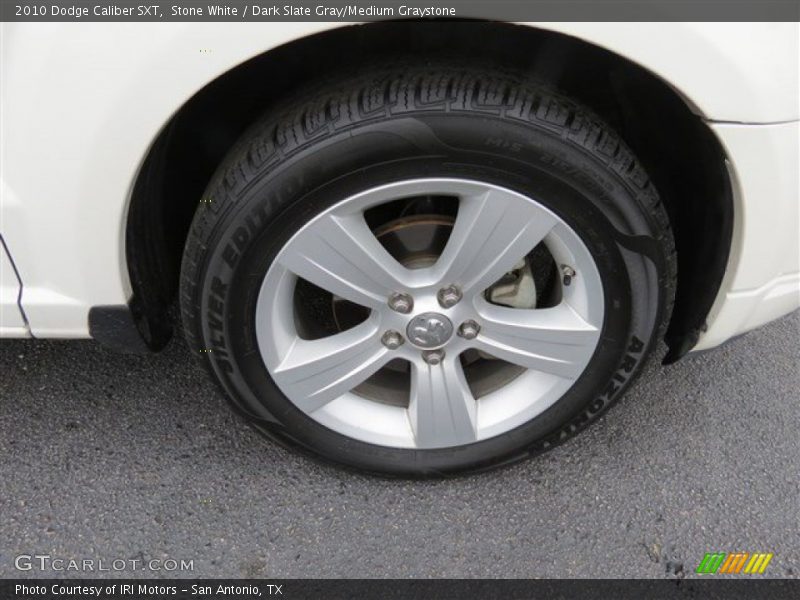 Stone White / Dark Slate Gray/Medium Graystone 2010 Dodge Caliber SXT