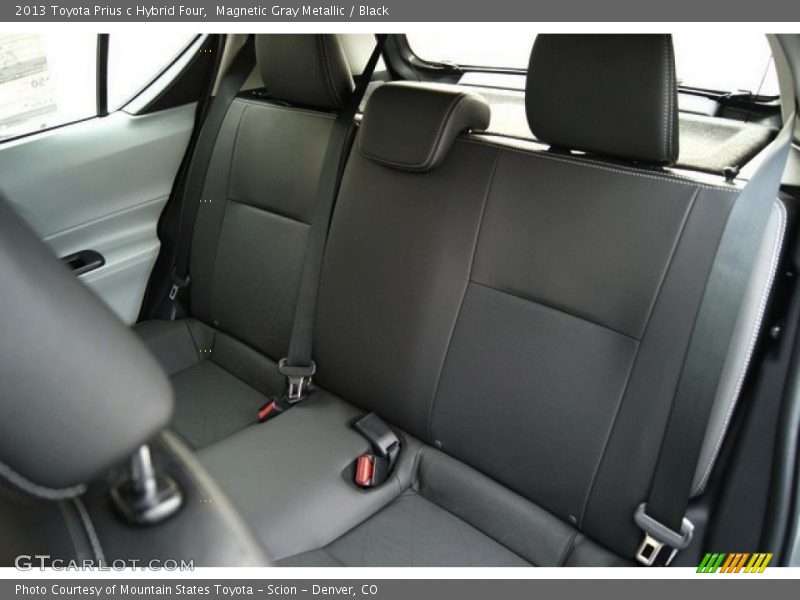Magnetic Gray Metallic / Black 2013 Toyota Prius c Hybrid Four