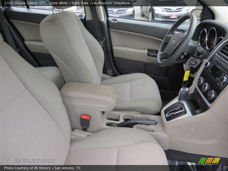 Stone White / Dark Slate Gray/Medium Graystone 2010 Dodge Caliber SXT