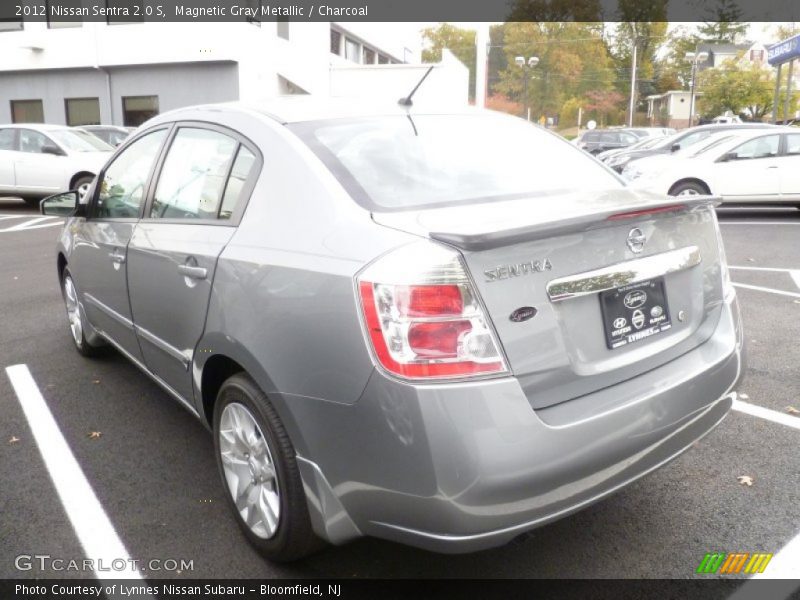 Magnetic Gray Metallic / Charcoal 2012 Nissan Sentra 2.0 S