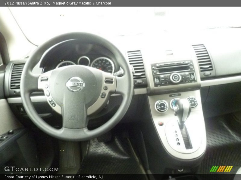 Magnetic Gray Metallic / Charcoal 2012 Nissan Sentra 2.0 S
