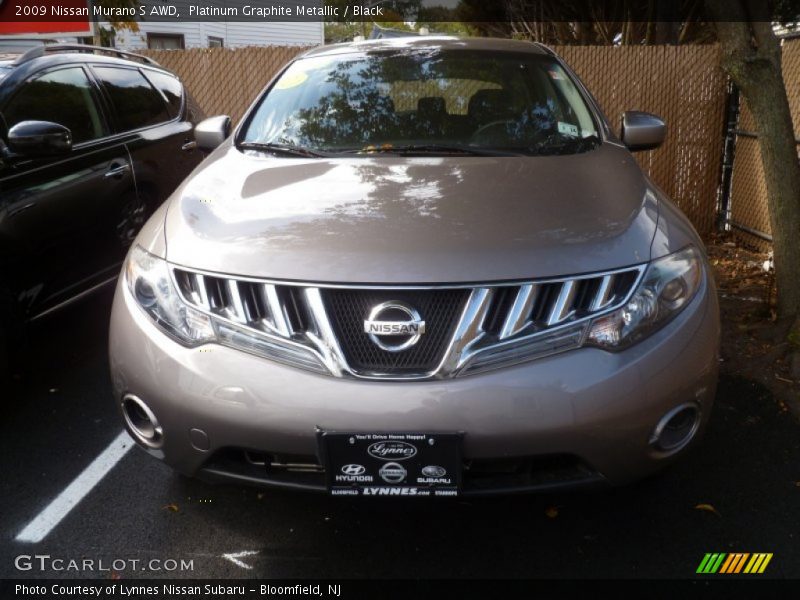 Platinum Graphite Metallic / Black 2009 Nissan Murano S AWD