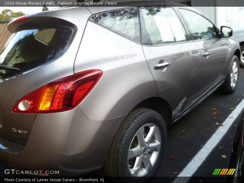 Platinum Graphite Metallic / Black 2009 Nissan Murano S AWD