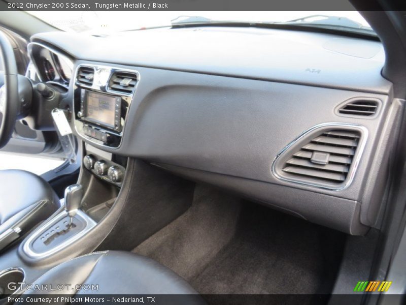 Tungsten Metallic / Black 2012 Chrysler 200 S Sedan