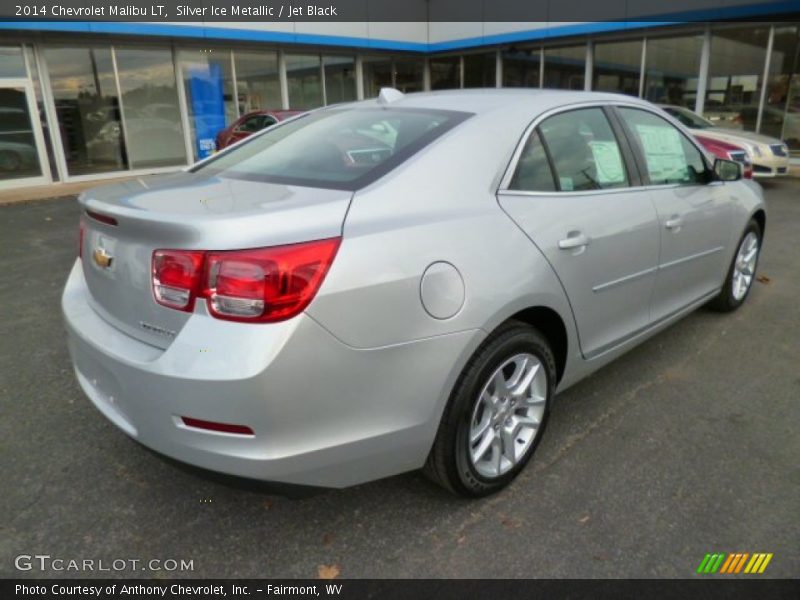 Silver Ice Metallic / Jet Black 2014 Chevrolet Malibu LT