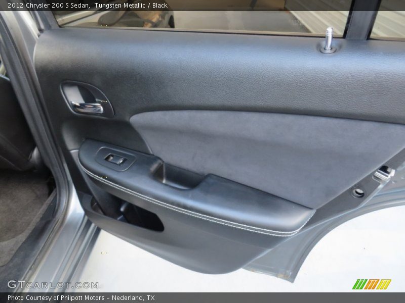 Tungsten Metallic / Black 2012 Chrysler 200 S Sedan