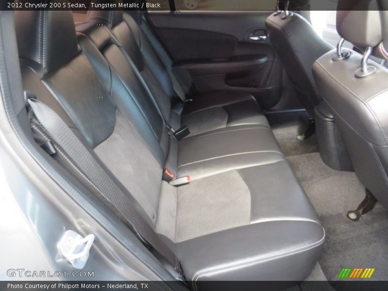 Tungsten Metallic / Black 2012 Chrysler 200 S Sedan