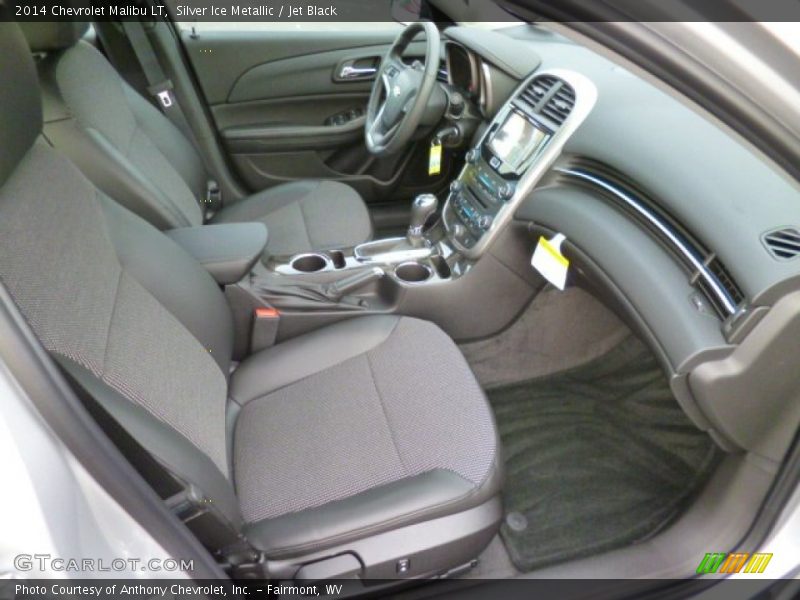 Silver Ice Metallic / Jet Black 2014 Chevrolet Malibu LT