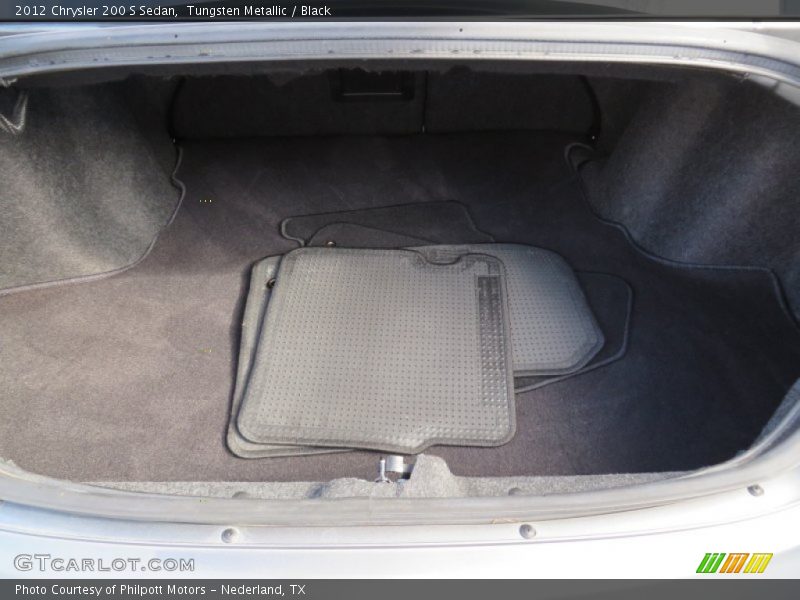 Tungsten Metallic / Black 2012 Chrysler 200 S Sedan