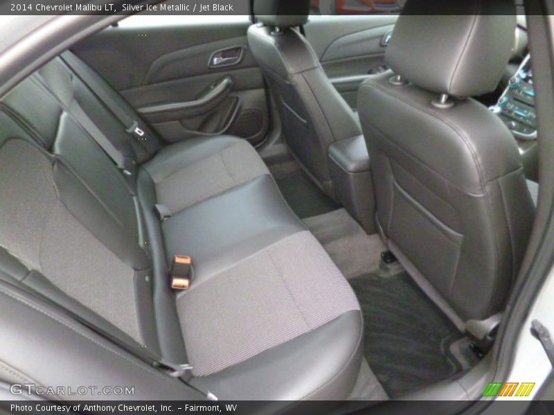 Silver Ice Metallic / Jet Black 2014 Chevrolet Malibu LT