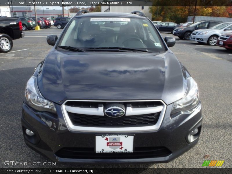 Dark Gray Metallic / Black 2013 Subaru Impreza 2.0i Sport Limited 5 Door