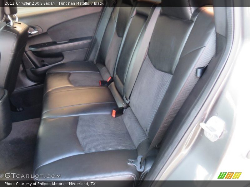 Tungsten Metallic / Black 2012 Chrysler 200 S Sedan