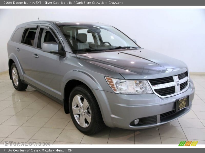 Silver Steel Metallic / Dark Slate Gray/Light Graystone 2009 Dodge Journey SXT