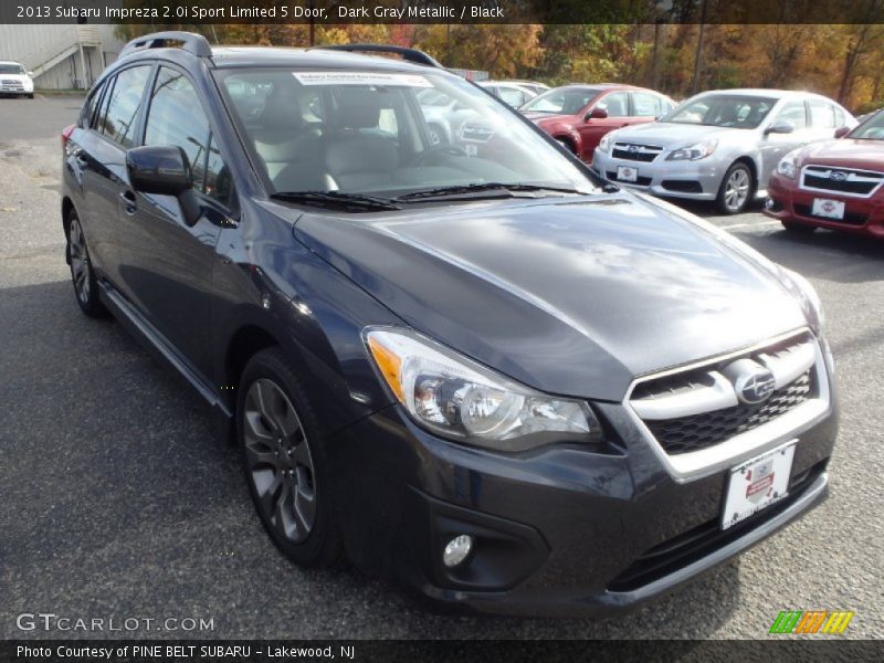 Dark Gray Metallic / Black 2013 Subaru Impreza 2.0i Sport Limited 5 Door