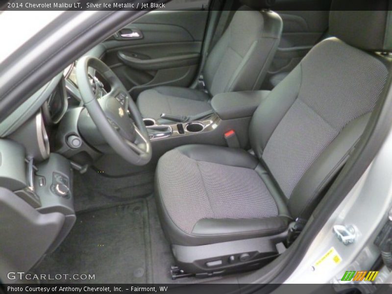 Silver Ice Metallic / Jet Black 2014 Chevrolet Malibu LT