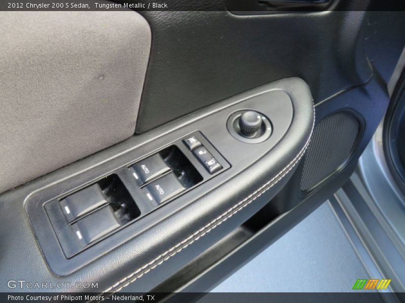 Tungsten Metallic / Black 2012 Chrysler 200 S Sedan