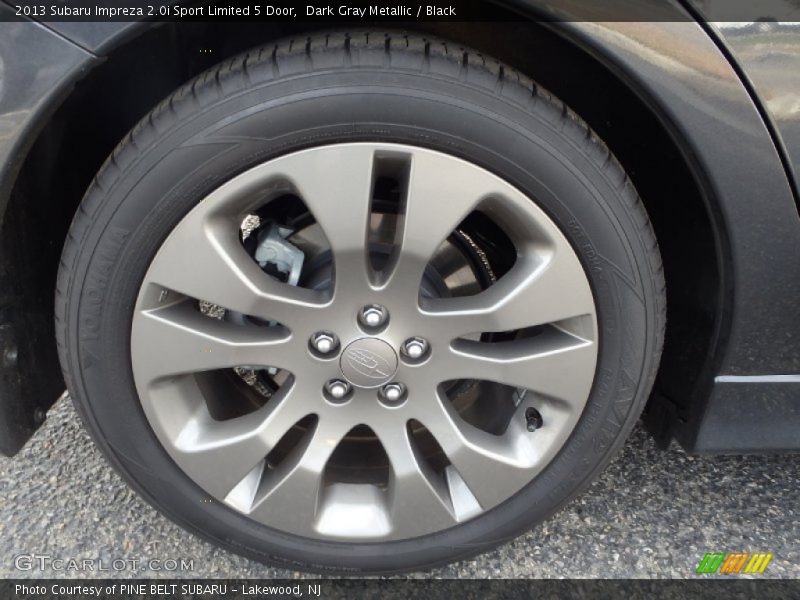 Dark Gray Metallic / Black 2013 Subaru Impreza 2.0i Sport Limited 5 Door