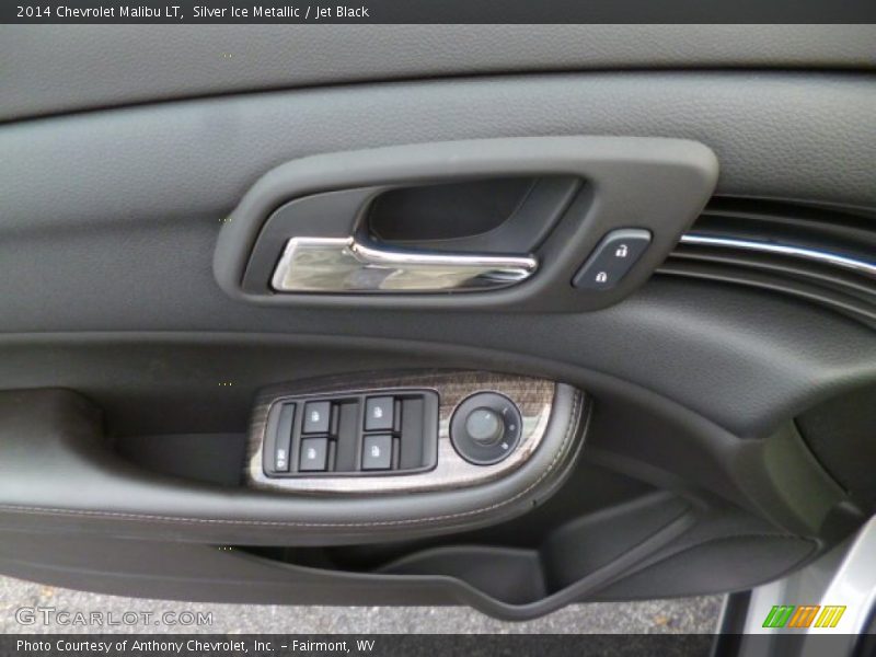 Silver Ice Metallic / Jet Black 2014 Chevrolet Malibu LT