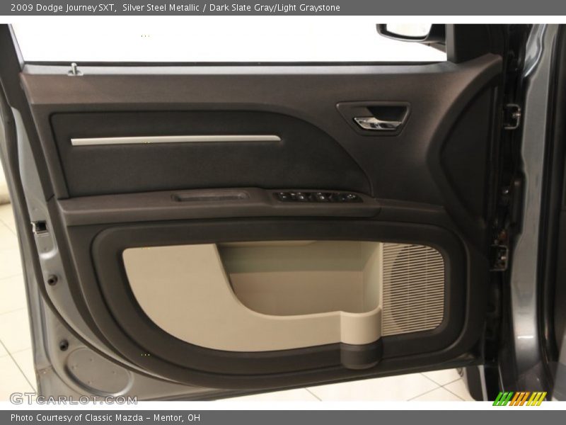 Silver Steel Metallic / Dark Slate Gray/Light Graystone 2009 Dodge Journey SXT