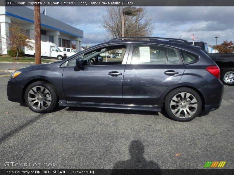 Dark Gray Metallic / Black 2013 Subaru Impreza 2.0i Sport Limited 5 Door