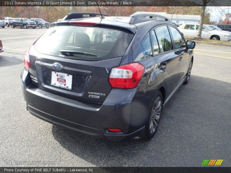 Dark Gray Metallic / Black 2013 Subaru Impreza 2.0i Sport Limited 5 Door