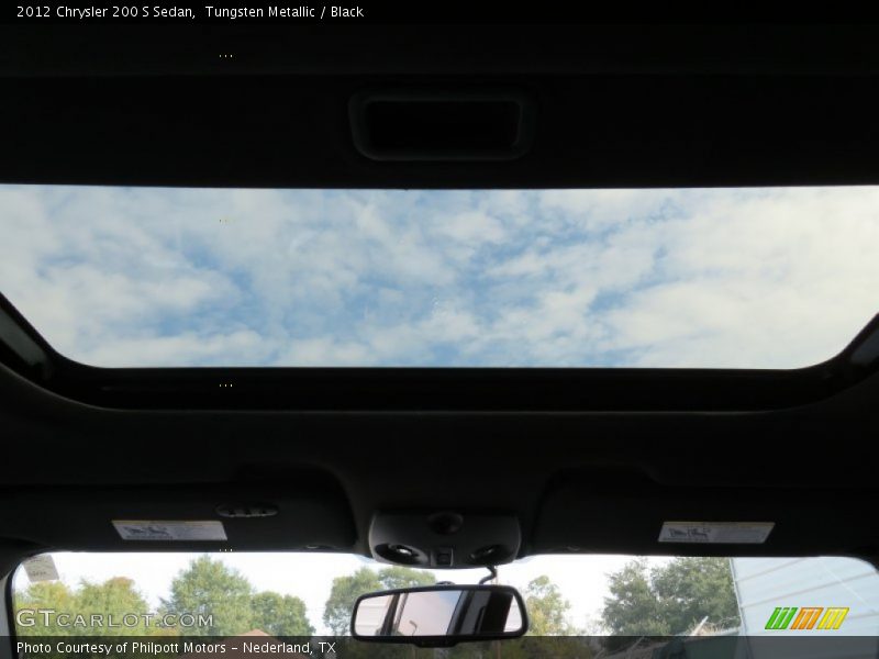 Tungsten Metallic / Black 2012 Chrysler 200 S Sedan