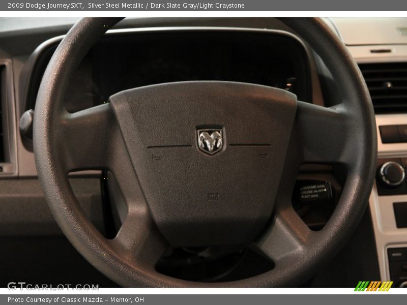 Silver Steel Metallic / Dark Slate Gray/Light Graystone 2009 Dodge Journey SXT