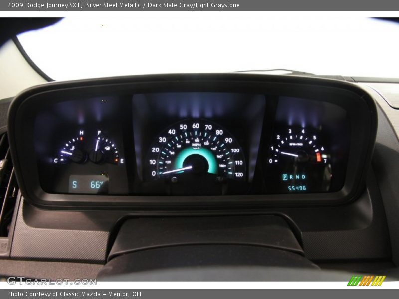 Silver Steel Metallic / Dark Slate Gray/Light Graystone 2009 Dodge Journey SXT