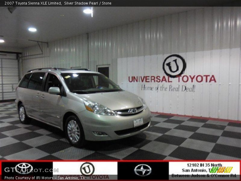 Silver Shadow Pearl / Stone 2007 Toyota Sienna XLE Limited