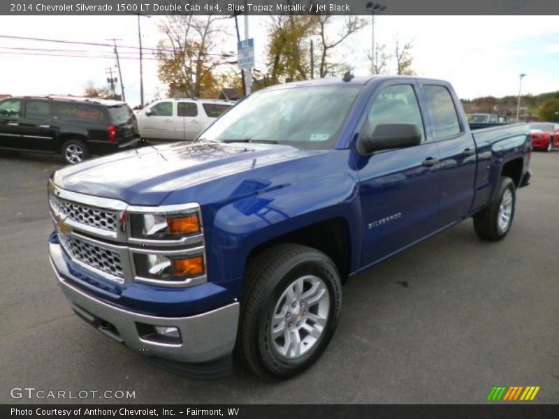 Front 3/4 View of 2014 Silverado 1500 LT Double Cab 4x4